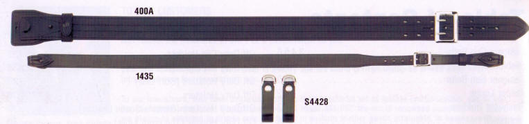 B99D Set of 2 G&G PB Chrome D Police Duty Sliding DEE Rings for SAM BROWN Belts 